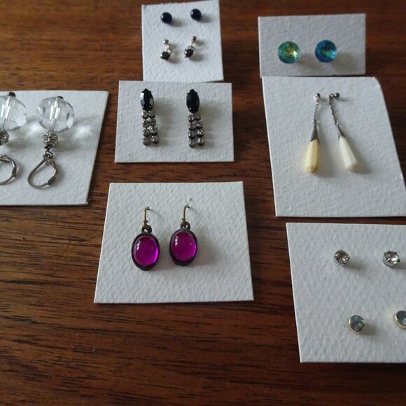 Lot of Vintage Earrings - Picture 4 of 12